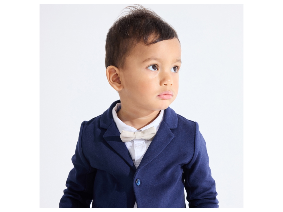 Veste souple bleu bébé garçon 1