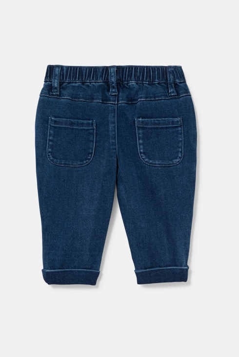 Pantalon denim bleu bébé mixte 2