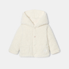 Manteau polaire sherpa blanc bébé mixte Absorba