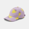 Casquette imprimée motif fraise mauve Fille