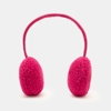 Cache-oreilles moumoute rose fille