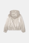 Blouson doublé à capuche irisé gris fille Lili Gaufrette 2