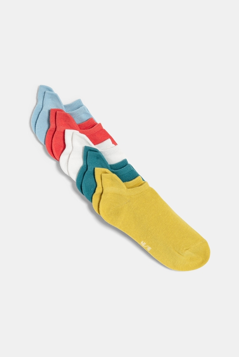 Socquettes invisibles unies (lot de 5) Garçon 1