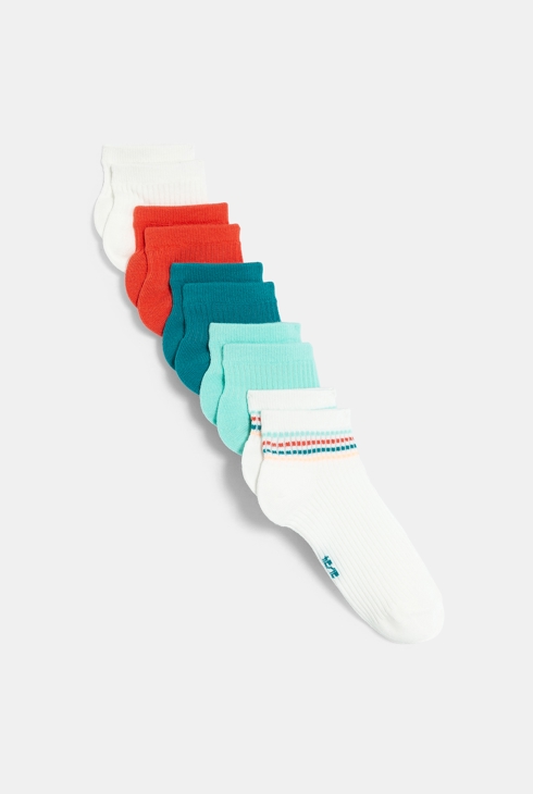 Gerippte Söckchen (5er-Pack) für Jungen 1