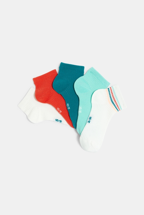 Gerippte Söckchen (5er-Pack) für Jungen 2