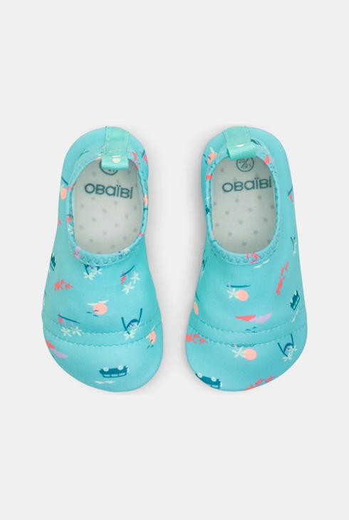 Chaussures de baignade bleu bébé garçon