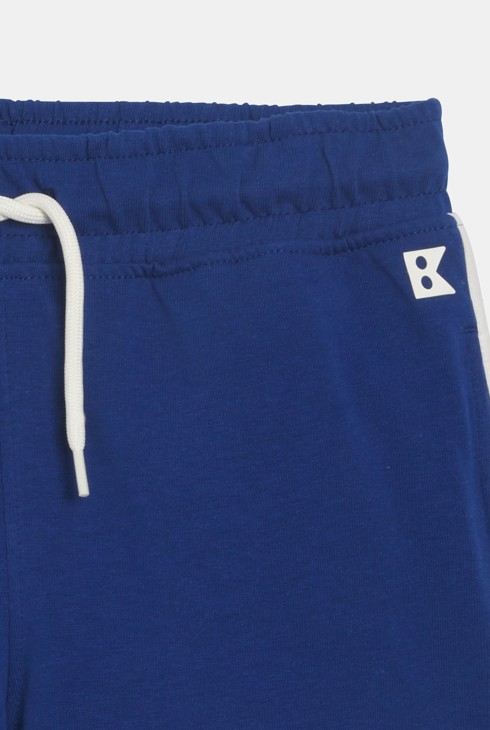 Blaue Bermuda-Shorts aus Molton für Jungen 2