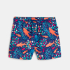 Short de bain imprimé motif requin bleu Garçon