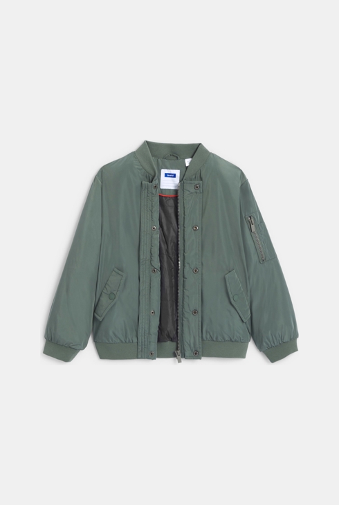 Blouson bomber kaki Garçon