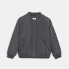 Blouson bomber gris foncé Garçon