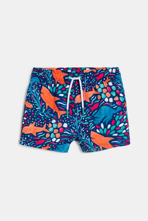 Short de bain requins multicolore bébé garçon 1