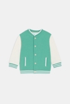 Veste teddy fruits vert bébé garçon