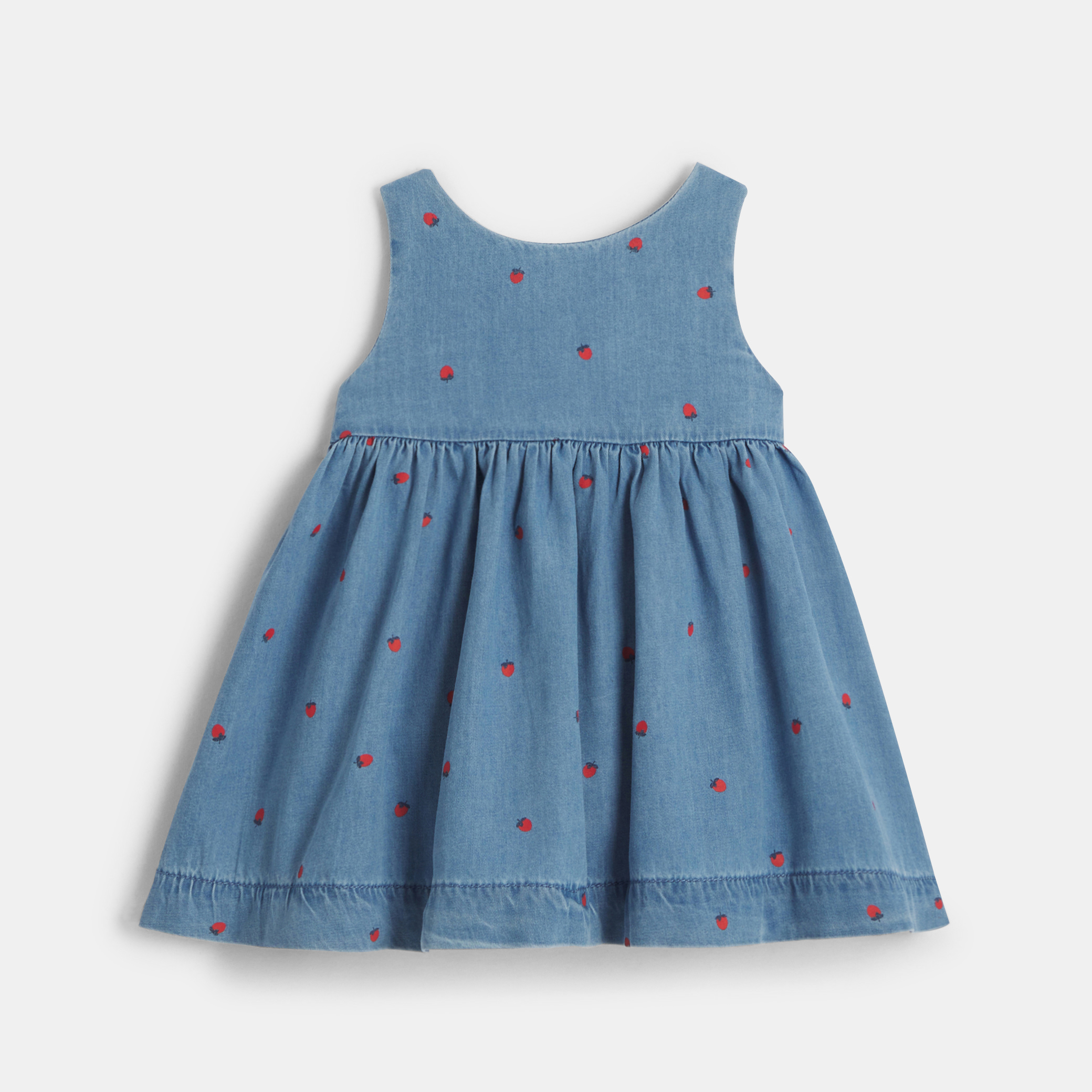 andmary Baby ribbon denim XS ④ ANDMARY】Baby ribbon denim