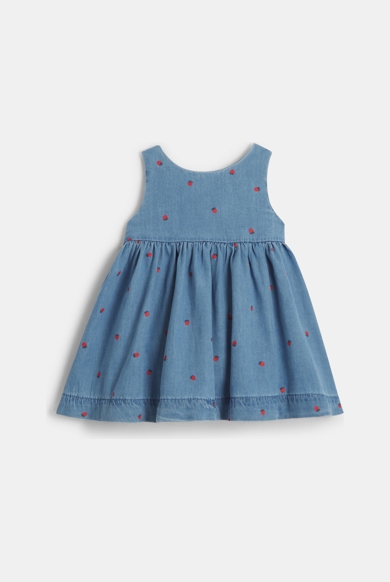 andmary Baby ribbon denim XS ⑤ ANDMARY】Baby ribbon denim