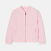 Veste teddy molleton brodé rose fille Lili Gaufrette