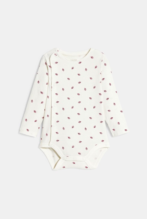 Rosa Kleid in gerippter Optik mit Body Kleinkind Mädchen 2