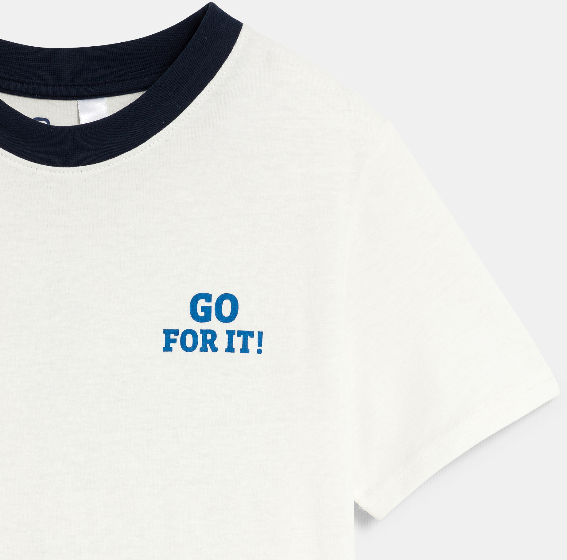 T-shirt sportswear blanc Garçon