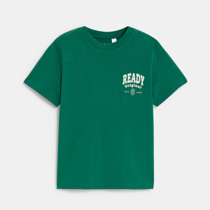 Boy's green sportswear T-shirt 1