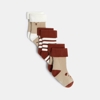 Chaussettes chaudes ourson marron bébé garçon (lot de 3)