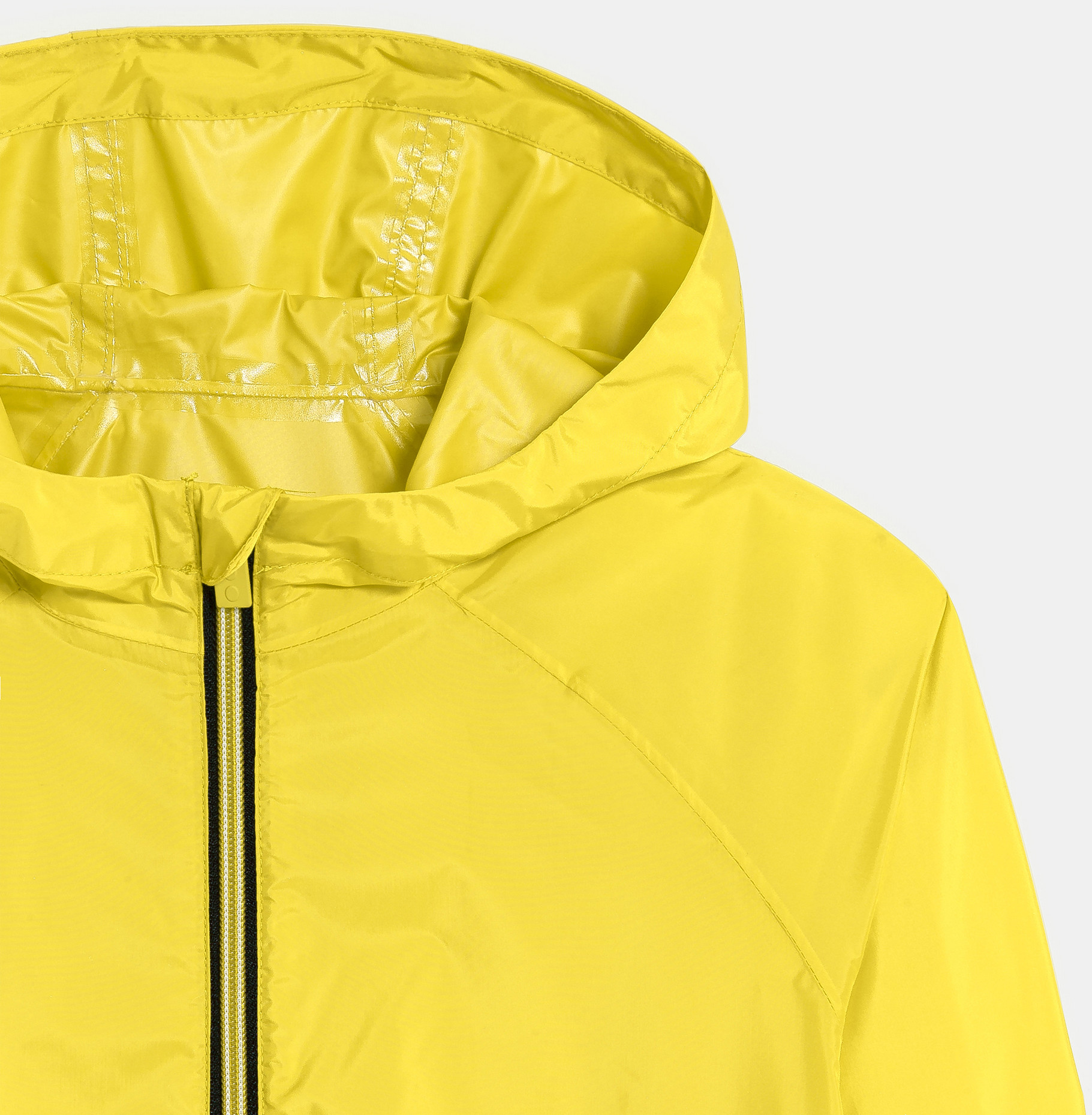 Wasserabweisende Windjacke in Gelb für Mädchen 2