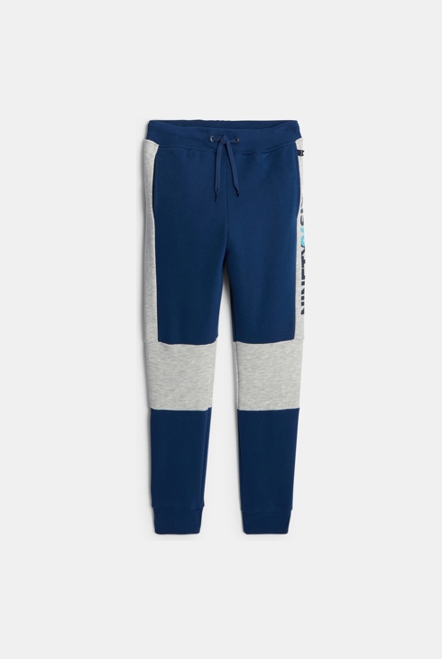Pantalon de jogging bleu Garçon