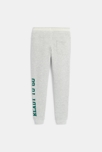 Pantalon de jogging à message gris Garçon 3