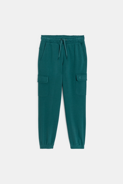 Pantalón de jogging relax con bolsillos cargo niño 1