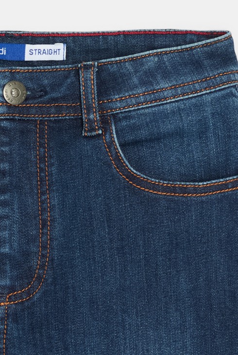 Gerade und ultrarobuste Jeans in Blau für Jungen