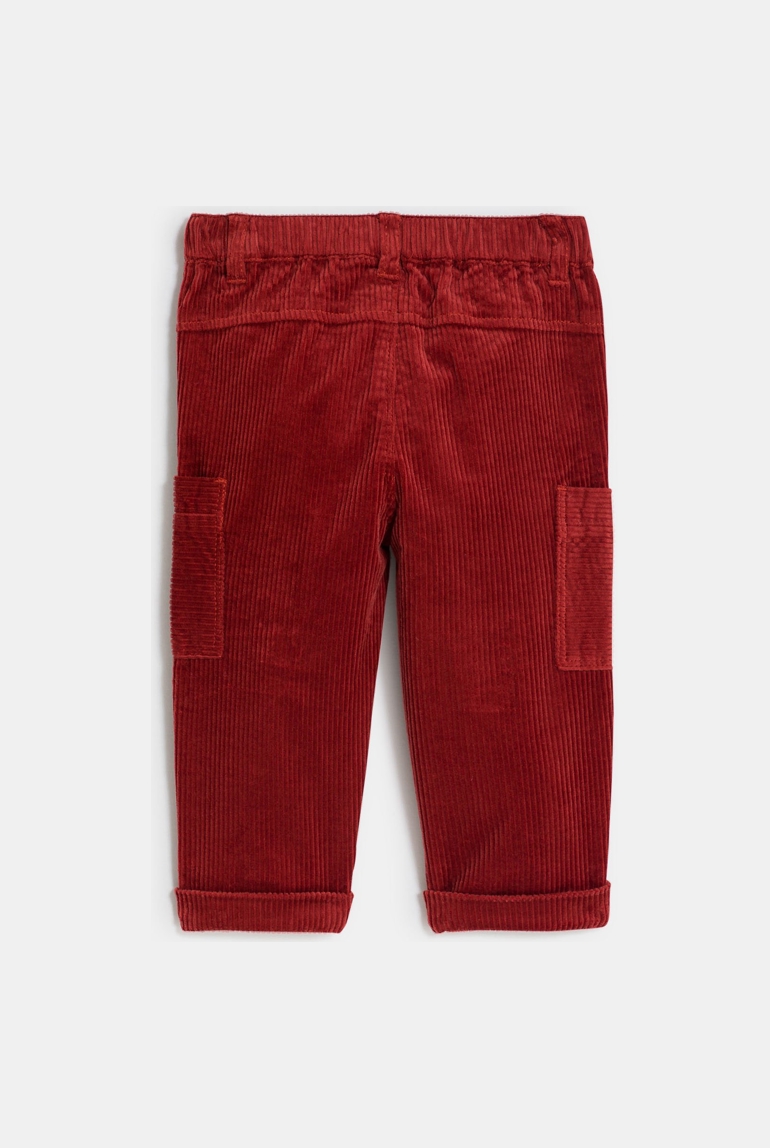 【BAON】Ditoi Banding Corduroy Bermuda Pants Carpenter Lightweight Corduroy Women's Shorts - Blue
