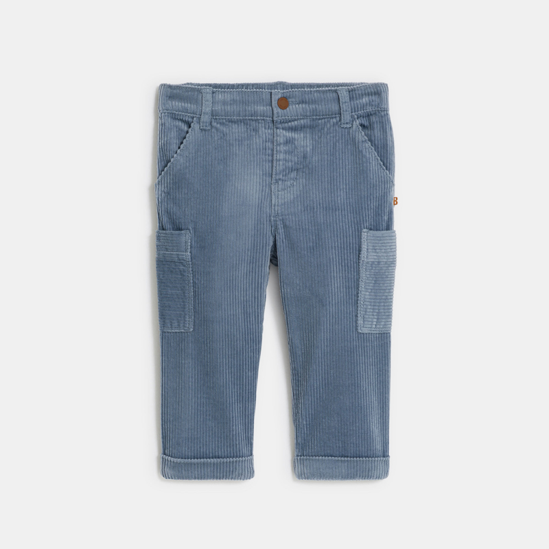 Blaue Cordhose mit Taschen Kleinkind Junge