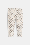 Legging imprimé fleuri blanc bébé fille 2