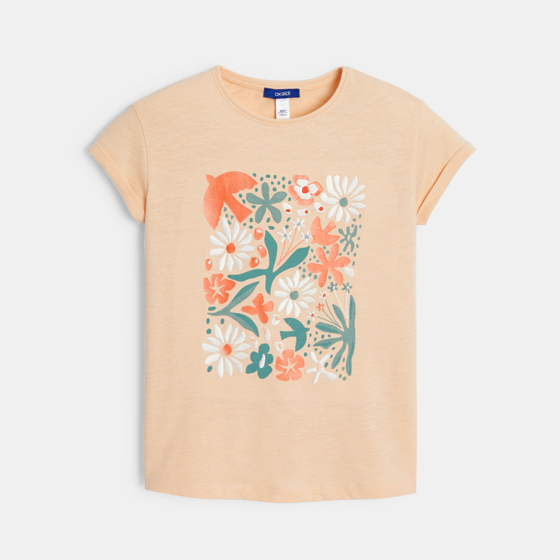 T-shirt à motif orange melon - 14A