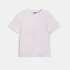 T-shirt basique uni rose Fille