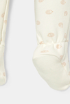 Extra moltonpyjama met egeltje en beige fleecevest voor baby's 5