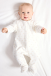 Extra moltonpyjama met egeltje en beige fleecevest voor baby's 1