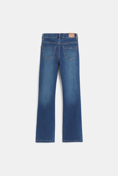 Girl's blue flared jeans 2