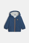 Veste coupe-vent zippée bleu bébé garçon