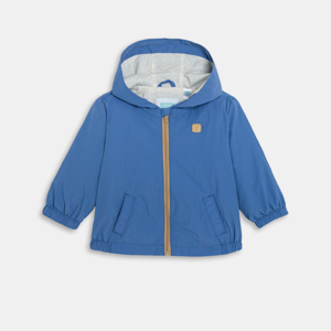 Veste coupe-vent zippée bleu bébé garçon 1