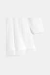 Robe de cérémonie en maille tricot blanc bébé fille 5