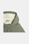 Parka 2 en 1 déperlante doublée vert kaki bébé fille 4