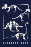 Pyjama phosphorescent dinosaures bleu Garçon 3