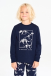 Pyjama phosphorescent dinosaures bleu Garçon 1