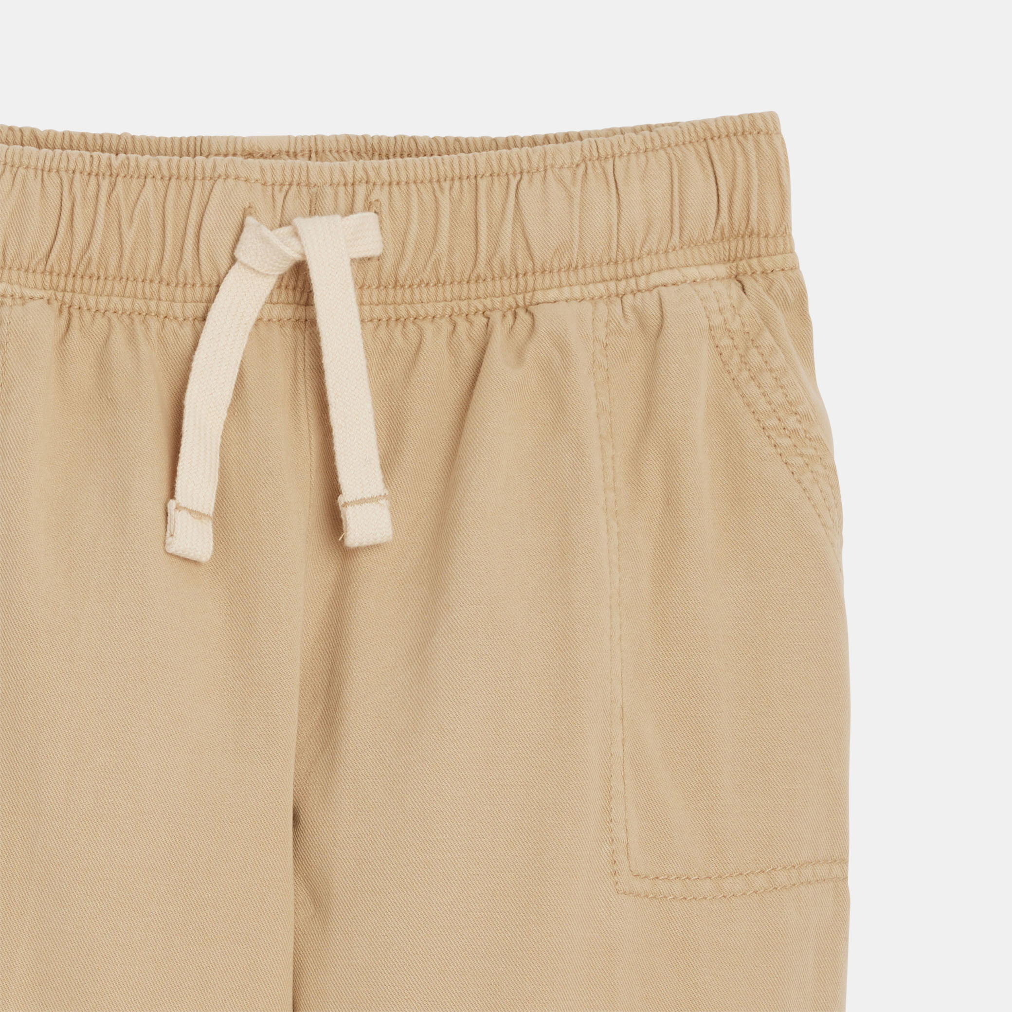 ★orogee★ BOARDING STUD PANTSKHAKI P00000FT Girl's beige cargo trousers Okaïdi & Obaïbi
