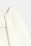 Pelele terciopelo con chaleco soft boa blanco bebé niño 2