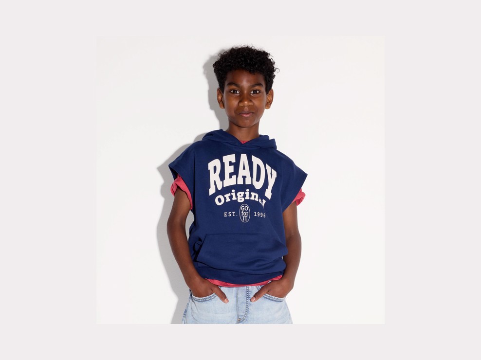 Felpa senza maniche unisex 1