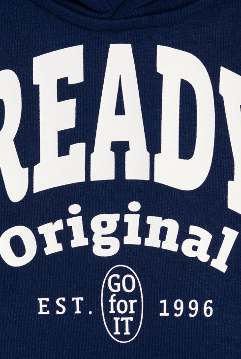 Sweat-shirt sans manches marine Garçon