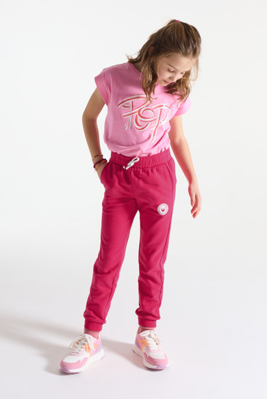 Jogging Molleton Jogging Okaidi Fille Jogging En Molleton Fuchsia