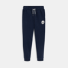 Jogging en molleton bleu marine Fille