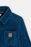 Camisa pana azul marino bebé niño 3