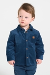 Camisa pana azul marino bebé niño 1